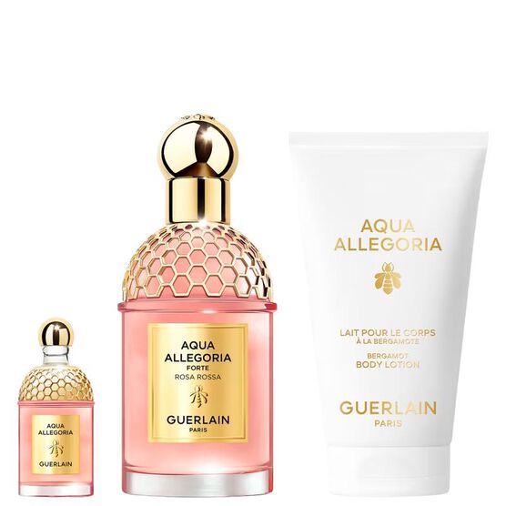 Kit Coffret Guerlain Aqua Allegoria Forte Rosa Rossa Feminino Eau de Parfum
